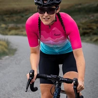 frenesi women cycling bib short sets summer bike jersey clothing cartoons ladies bicycle sport suit mallot gel uniform