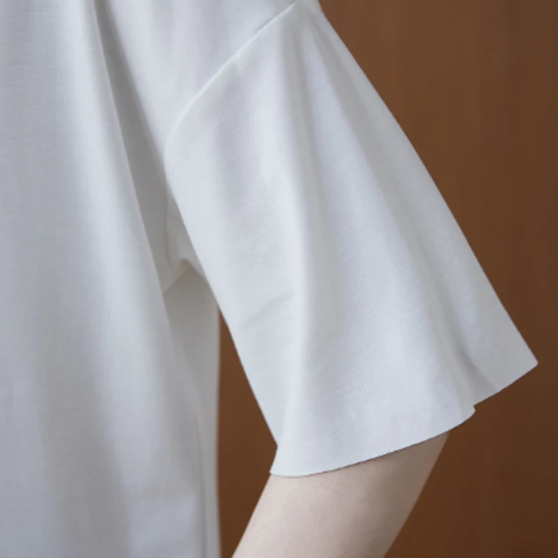 

Oversize Women Vintage T-shirts 2021ladies Cotton Letter Print Black Short Sleeve Tee Summer Loose Pullover Casual Tshirt Female