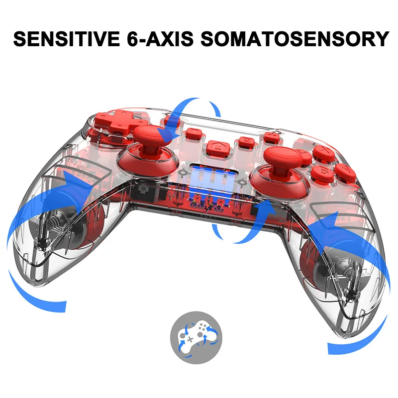 

2021 Bluetooth Gamepad for NS-Switch Pro / Switch Lite Console Wireless Gamepad for Nintend Switch Pro Game Joystick Controller