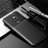 For Motorola Moto Play Case Shockproof Soft TPU Carbon Fiber Protective Phone Cover for Moto Play Couqe For Moto Play