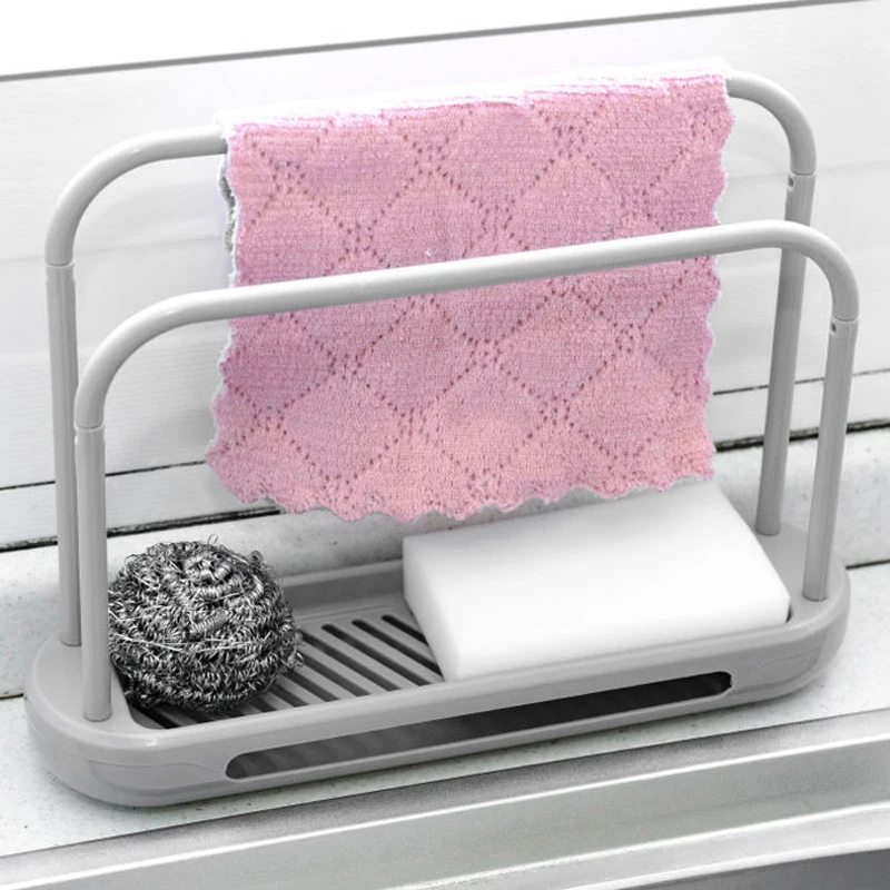 

household storage racks kitchen supplies countertop Drain rack sink racks household rag racks kitchen organizer tool