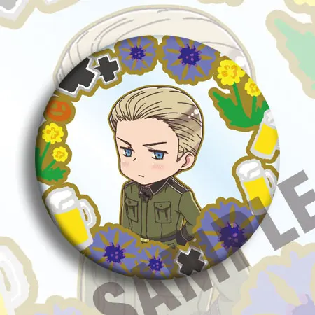 1 шт. мультяшный значок хеталия ПРУССИЯ значки 58 мм брошь украшения для рюкзака -