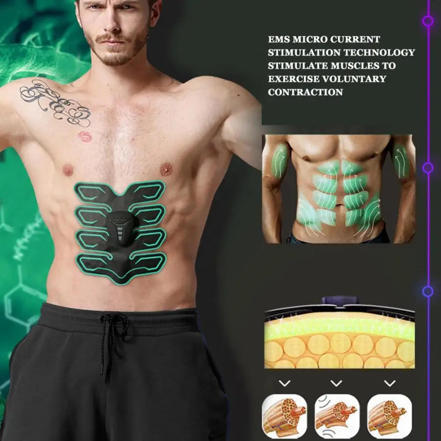 Интеллектуальная пластырь для мышц брюшного пресса тренажер рук и ног