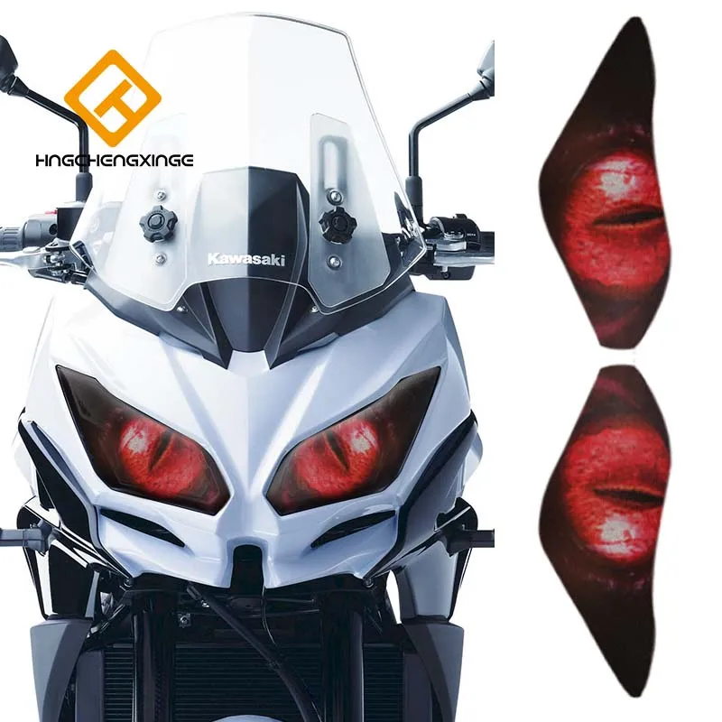 Защитная Наклейка для передней фары мотоцикла наклейка KAWASAKI VERSYS650 2015-2019 ninja650 |