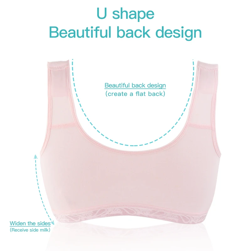 6013 Mastectomy Breast Bra with Pockets Silicone Breast Forms Front Closure for Breast Cancer Women