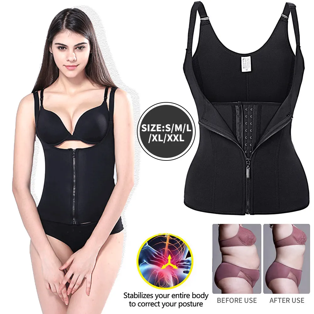 

Cincher Belt Women Sport Gym Womens High Quality Slimming Zipper