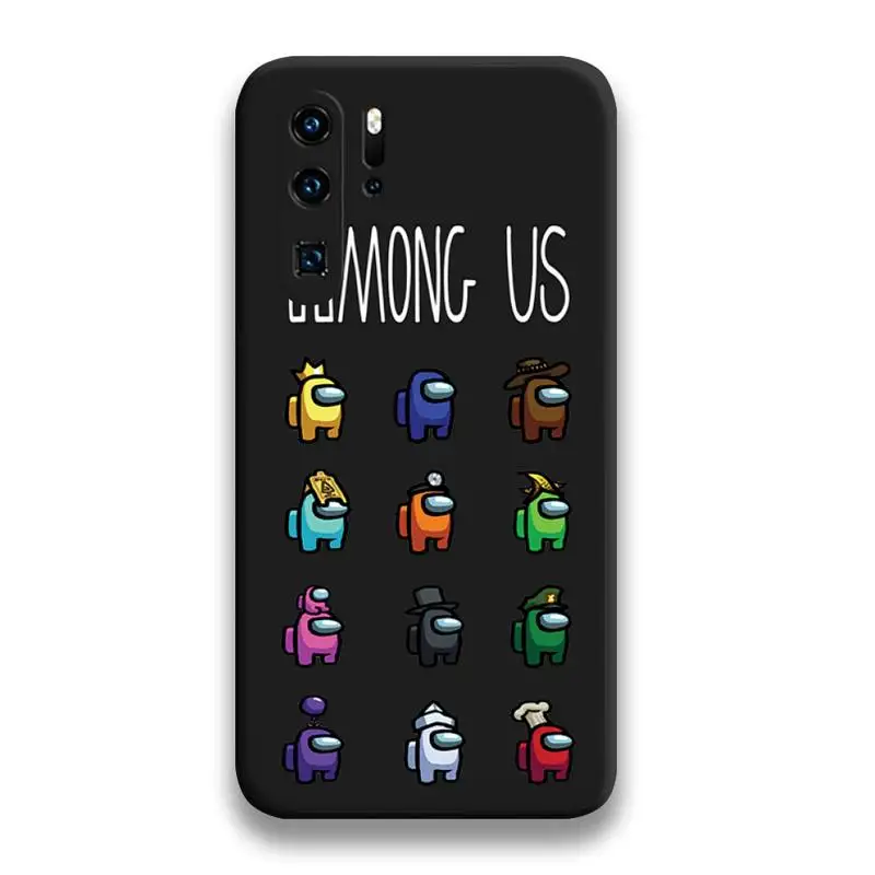 

Hot Game Us Amongs Phone Cases For Huawei P20 P30 P40 lite E Pro Mate 40 30 20 Pro P Smart 2020