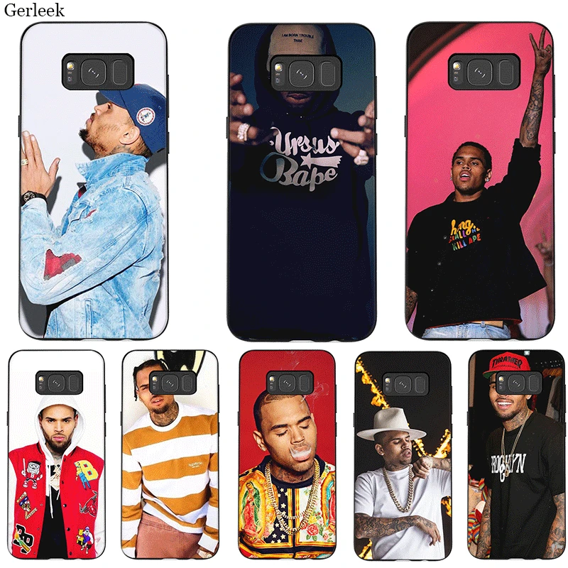 Чехол для мобильного телефона samsung GALAXY A2 A20E A70s J4 J6 J7 J8 Core Prime Duo Plus 2018 Chris Brown Breezy Cute