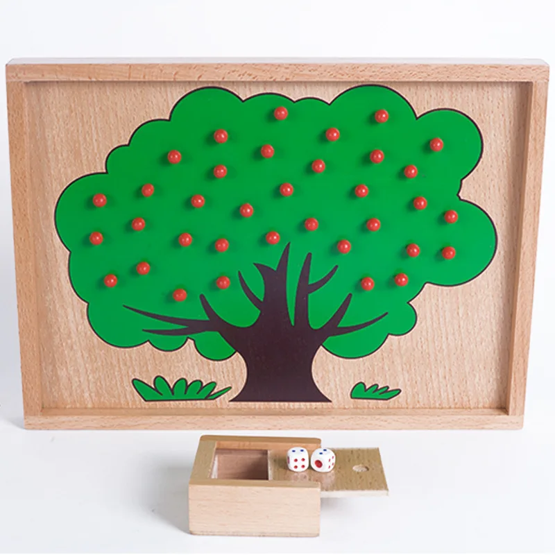 Детские деревянные Обучающие игрушки Монтессори дерево материалы