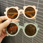 Детские солнцезащитные очки для девочек и мальчиков милые летние маленькие солнцезащитные очки в круглой оправе детские очки новая версия модных детских очков