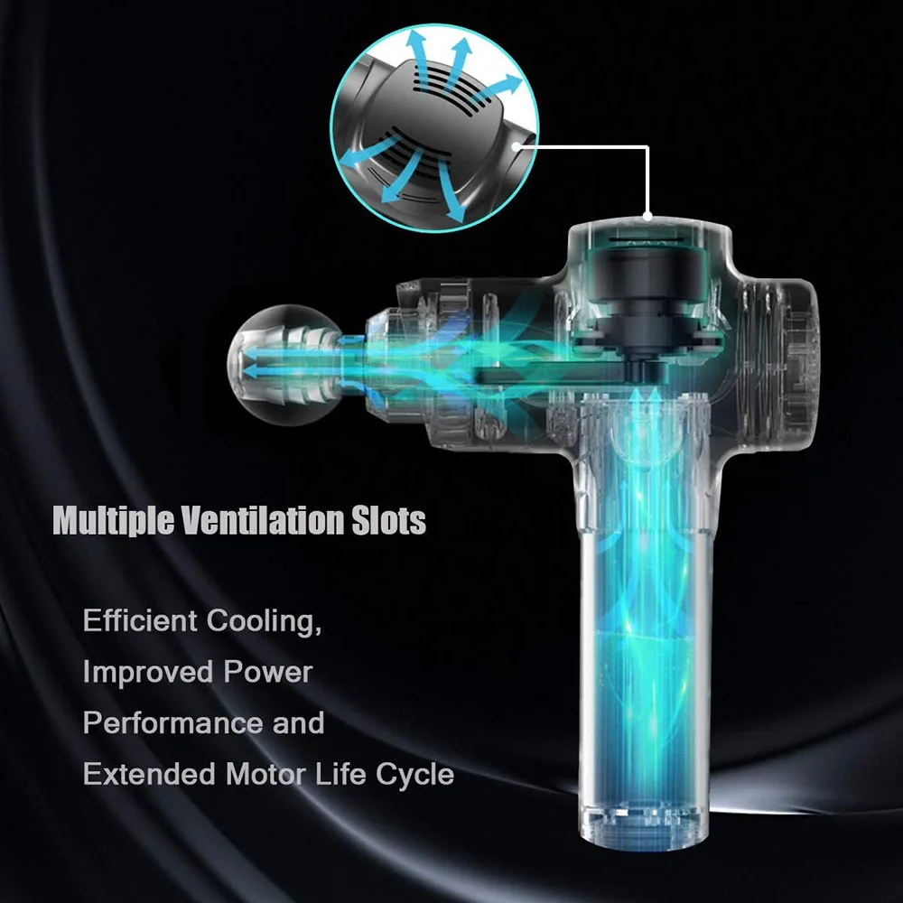 Новейший массажный пистолет для расслабления мышц ручной массажер облегчения