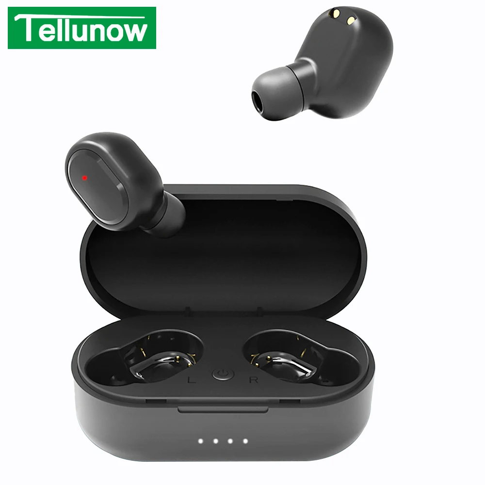 M1 HIFI TWS Bluetooth наушники IPX6 водонепроницаемые V5.0 беспроводные наушники для Xiaomi Android IOS с зарядным устройством 350 мАч