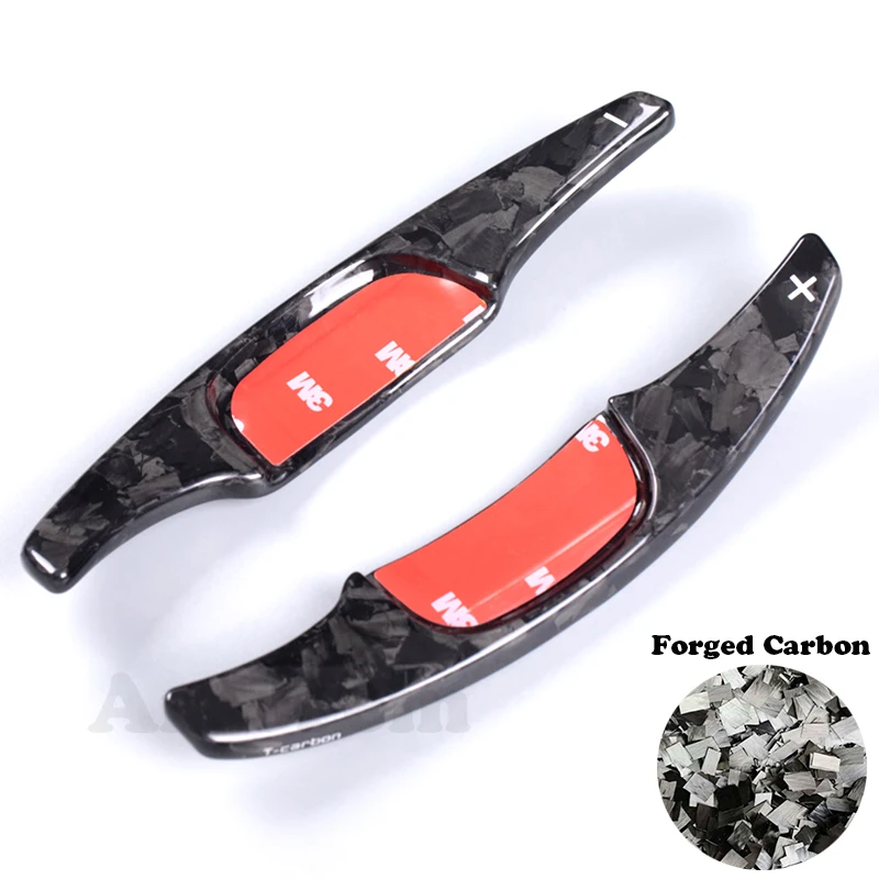 Удлинитель переключения передач рулевого колеса из углеродного волокна для Mazda 3