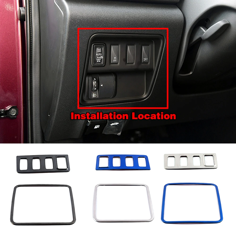 

Для Renault Koleos 2017-2020, декоративная кнопка переключателя лампы для фар, накладка на переднюю фару из нержавеющей стали для Samsung QM6