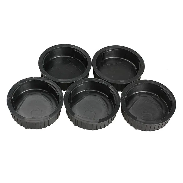 5pcs/Lot New Durable Plastic Rear Lens Cap Cover for All Nikon AF AF-S DSLR SLR Camera LF-4 Black Protection | Электроника