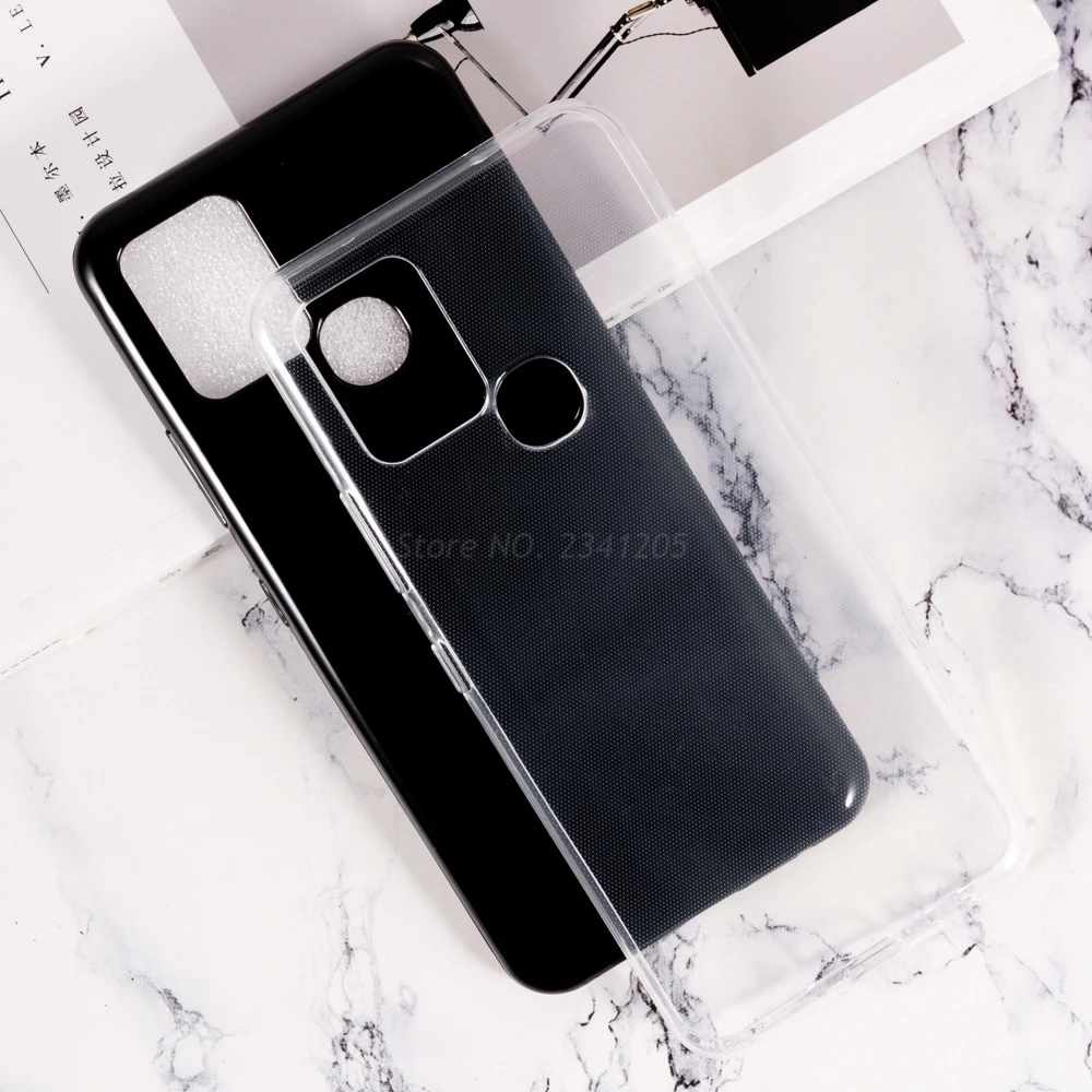 

Soft Black TPU Case For Infinix Hot 10 6.78 inch Back Cover Dirt-resistant Transparent Phone Case For Infinix Hot 10 Coque Funda