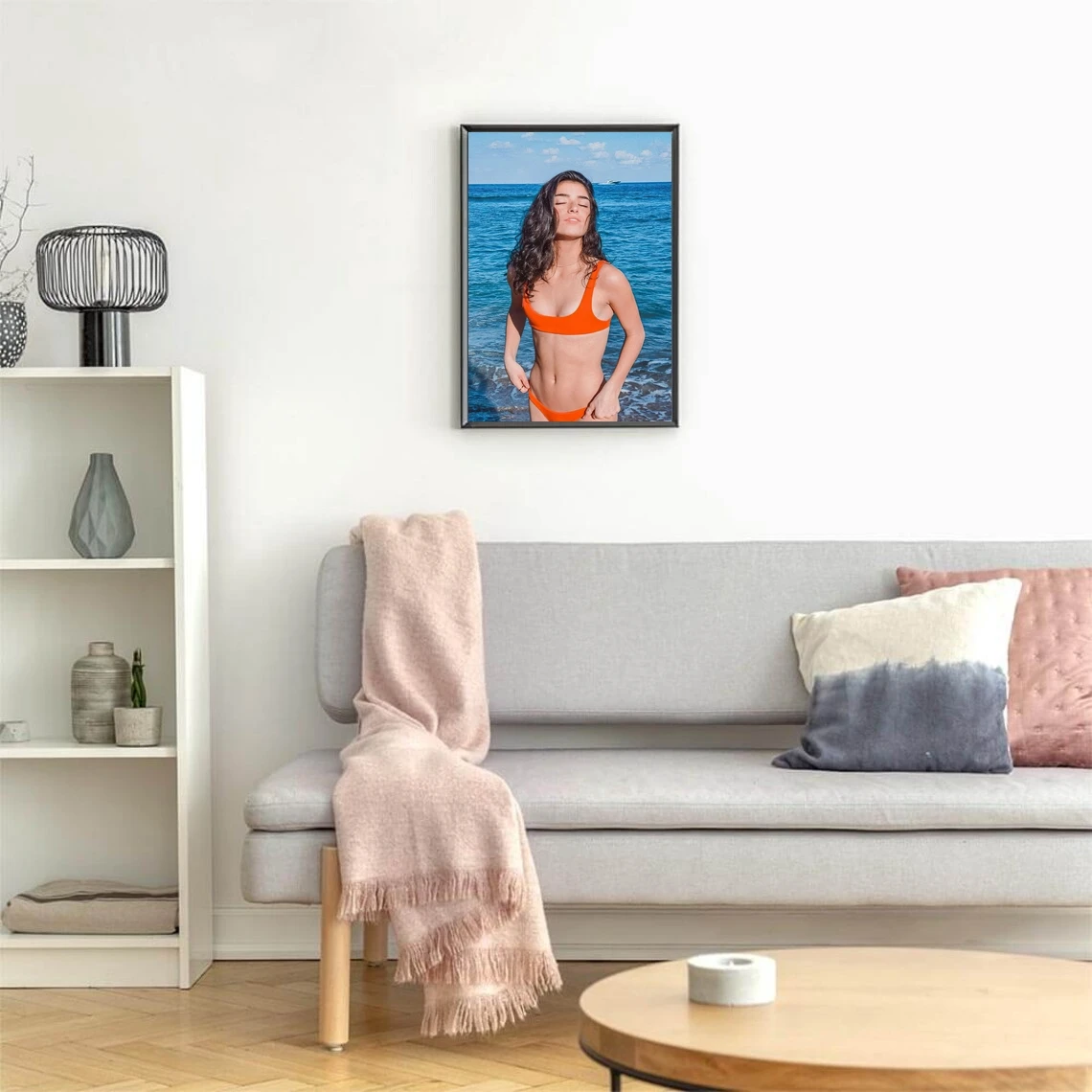 Dixie Dɺmelio Happy Music Обложка альбома Плакат Рэп Хип-Хоп Поп Музыка Звезда Холст