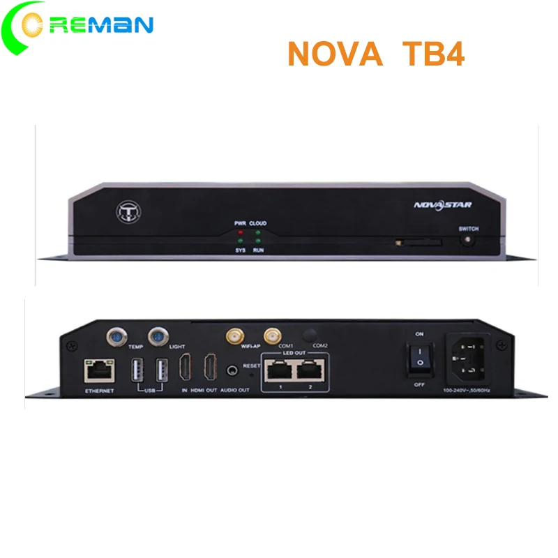 Wi Fi 3G4G асинхронный Светодиодный экран контроллер Nova Taurus TB4 TB8 TB6 100 дюйма