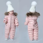 2022 г. Русская зимняя куртка для девочек и мальчиков, одежда От 2 до 5 лет одежда для детей утепленная детская зимняя куртка зимние комбинезоны зимняя одежда