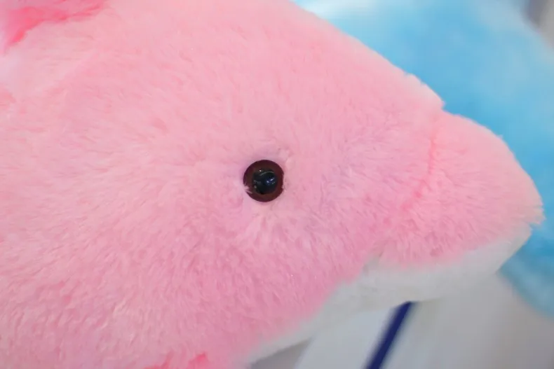 Розовый Голубой дельфин плюшевая игрушка игрушки детские мягкие pelucia Сезон Зима