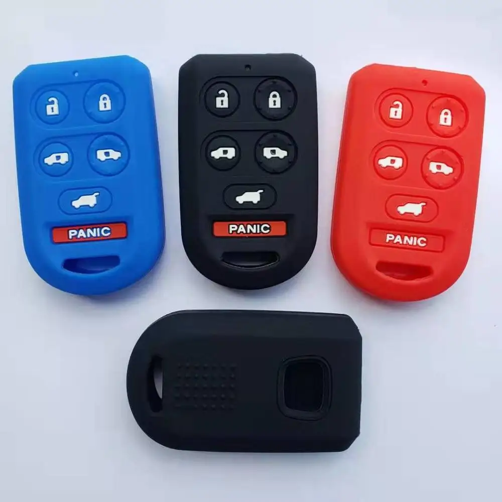 Чехол для автомобильного ключа силиконовый чехол HONDA Odyssey Pilot Smart Remote Key с 5