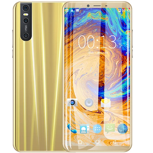 Grandient Gold Самая дешевая Быстрая Cectdigi X17 MTK6582 Смартфон Android OS 5,1 FACE ID 1 Гб+ 8 Гб 2200 мАч 5,5 дюйма 2МП+ 5Мп мобильный телефон - Цвет: Grandient Gold