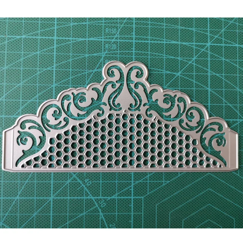 Металлические пресс формы вырезанные штампы полукруглая Складная карточка