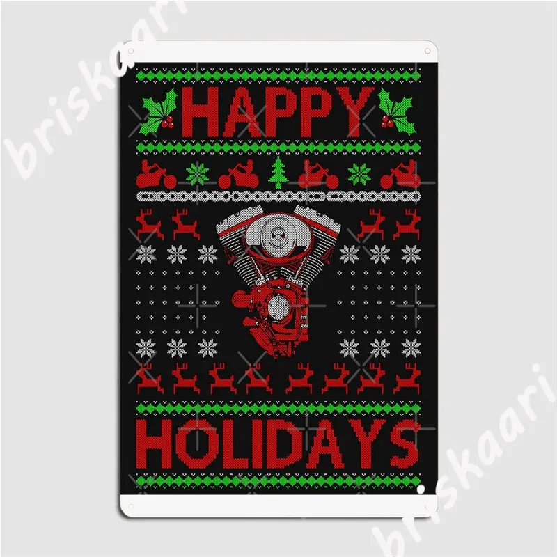 Рождественский байкерские праздника подарка оленей дроссельной заслонки Холли