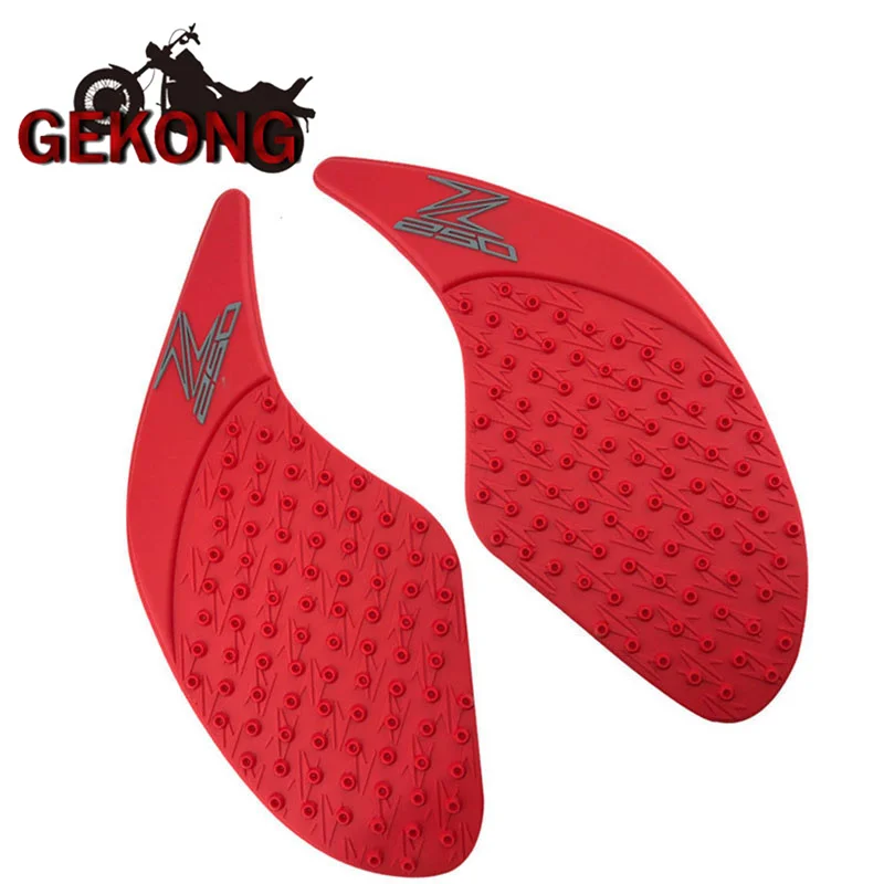 

Tank Pad Protector Sticker Decal Gas Knee Grip Tank Traction Pad Side 3M For Kawasaki Z250 2013-2016
