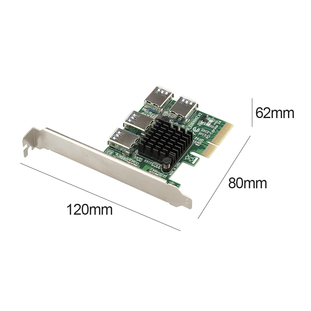 новое обновление pcie 1 до 4 расшир