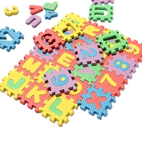 36pcs eva puzzle baby toys foam alphabet numbers play mat floor kids rug carpet for children letter animal safety kids