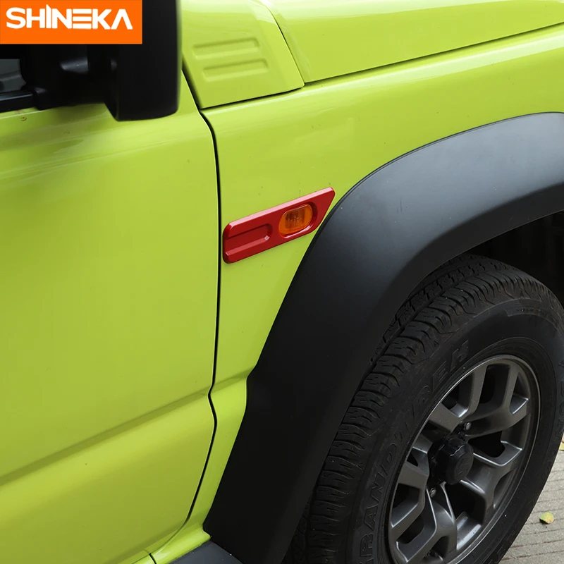 Наружные наклейки SHINEKA для Suzuki Jimny боковой брызговик автомобиля поворотник