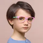 Детские очки для мальчиков и девочек с защитой от сисветильник, компьютерные очки, силиконовая оптическая оправа, антибликовые очки, UV400