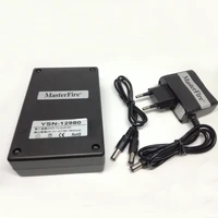 portable dc 12v 9800mah super rechargeable lithium ion battery ysn 12980 with plug for led lights cctv camera batteries