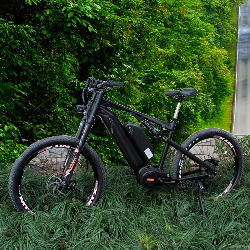 26 дюймовый Электрический горный велосипед DNM с мягким хвостом eMTB 48 В средний BAFANG