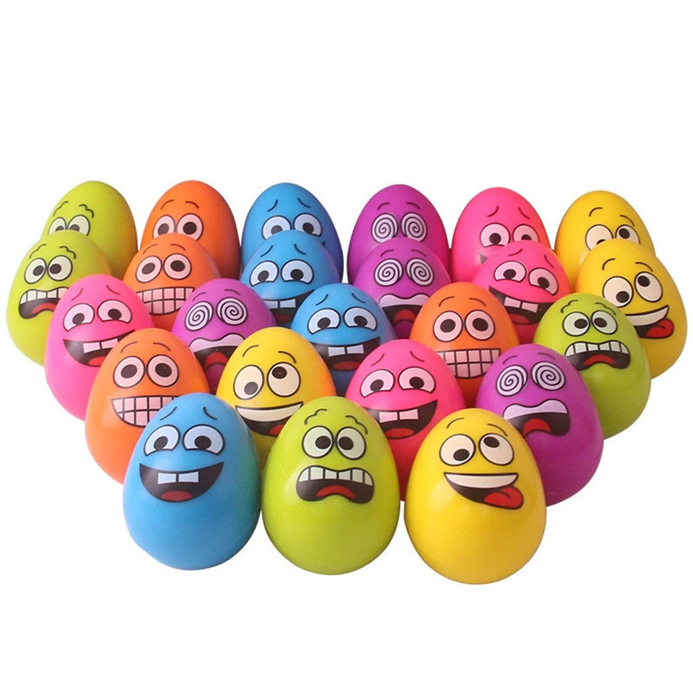 

Novelty Bouncy Colorful Eggs Realistic Fake Rubber Bouncing Balls Pet Toy Molar Bite-resistant Dog Training Toys