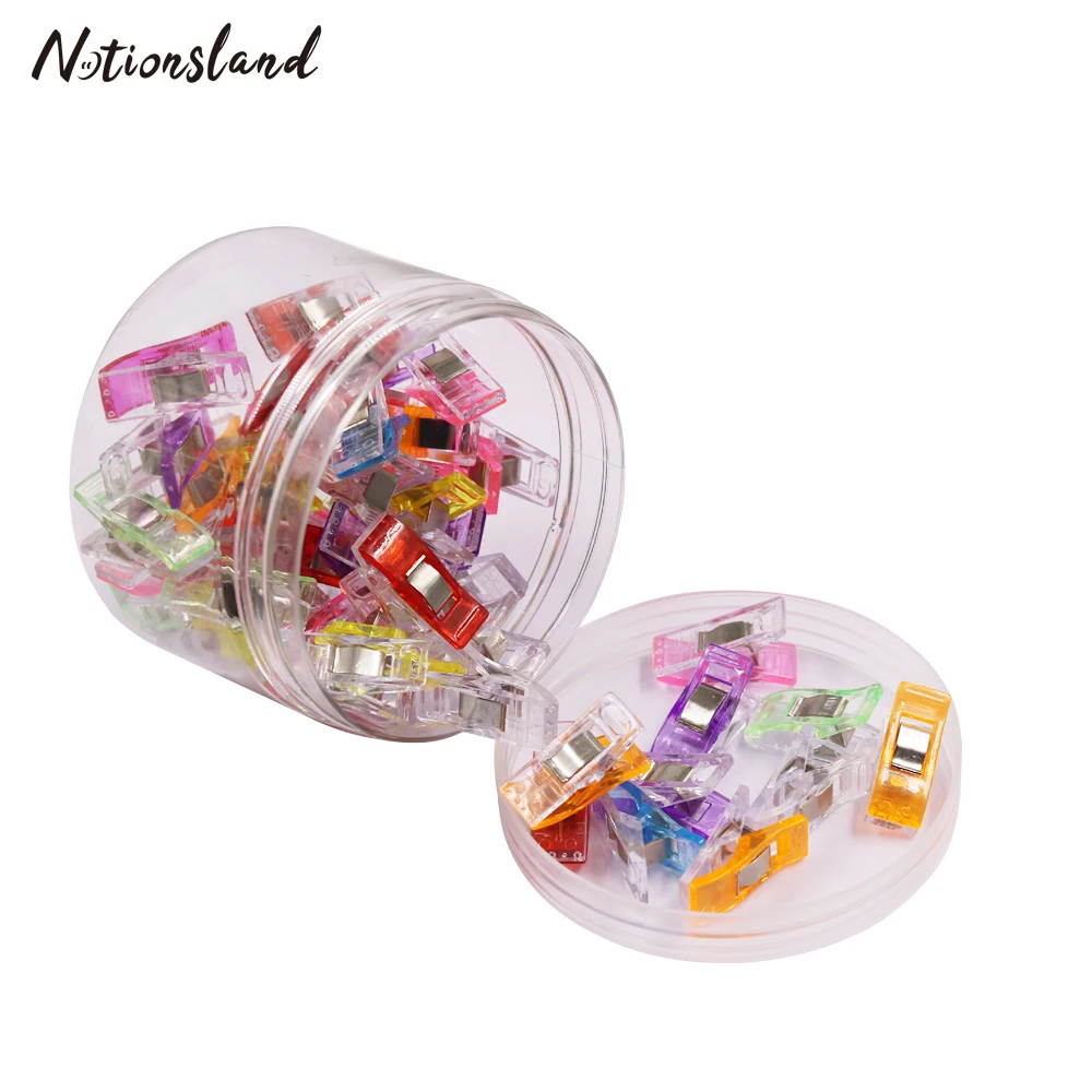 50 шт. пластиковые зажимы для шитья одежды материалы вязания крючком и | Дом сад