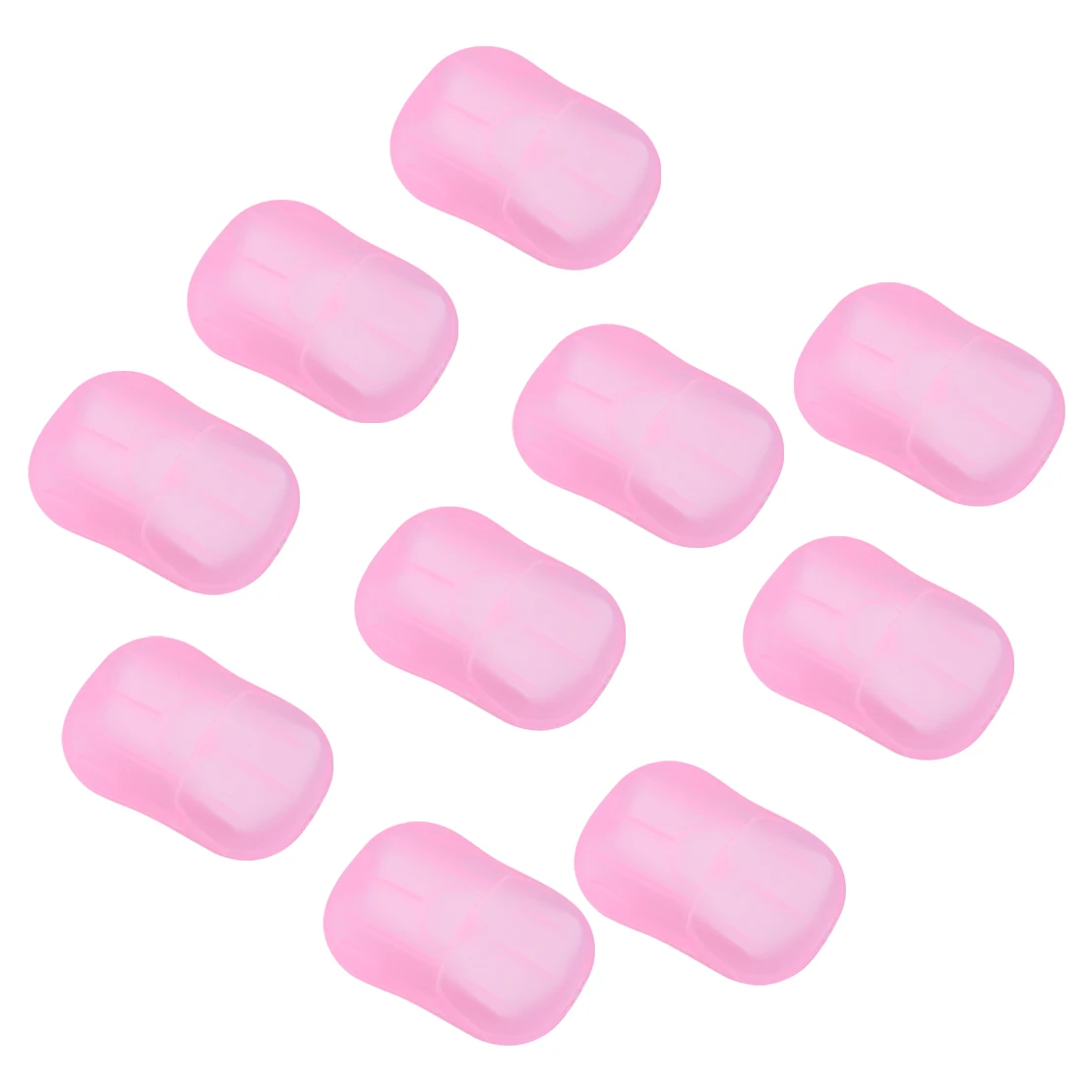 

10 шт./коробка, одноразовые листы для мыла