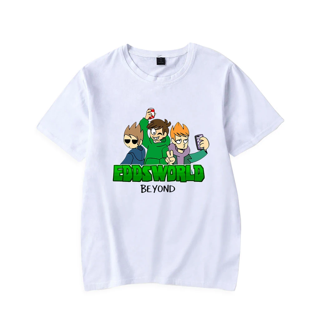 

Футболки Eddsworld с модным принтом для женщин и мужчин, летние футболки с коротким рукавом, лидер продаж, Повседневная Уличная одежда, футболки