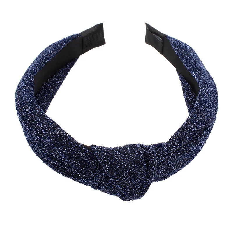 Блеск Сетки повязка на голову для женщин новинка девочки платье с блестками