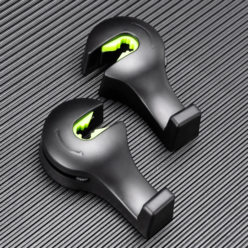 1 Pair Car Headrest Hook Invisible Auto Hanger for Grocery Bag Rotary Seat Back Multi-function Storage Accessory | Автомобили и