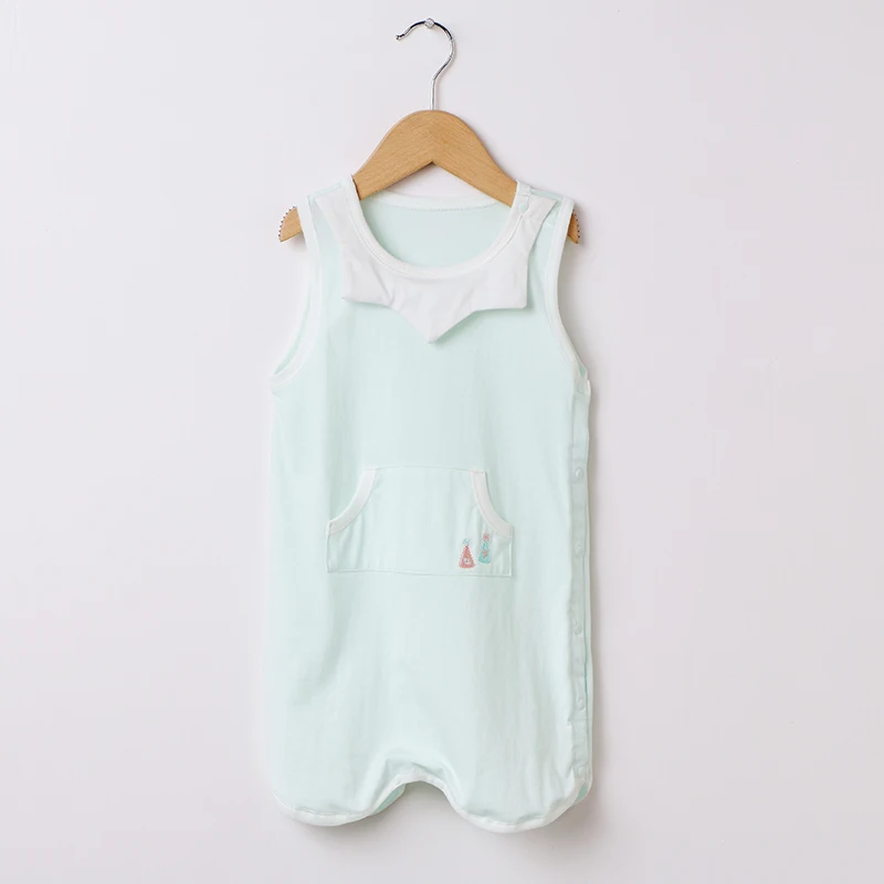 

Baby Sleeping Bag Vest Sleep Bag With Sleeves Detachable Convenient Change Diaper 100% Cotton Printed Newborn Baby Carria