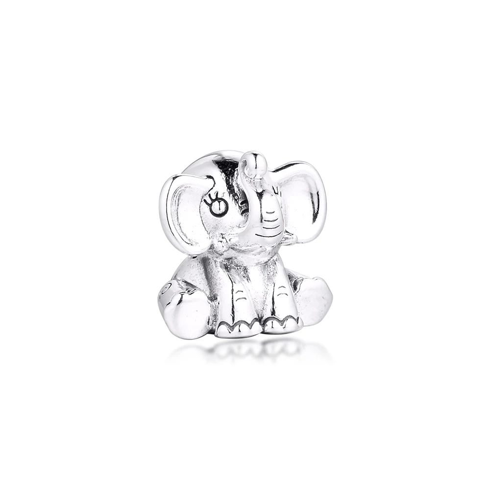 

Elephant Charm New 2020 Fashion Female Hot Sale Charm Silver 925 Beads for Women Bracelets Jewellry Making