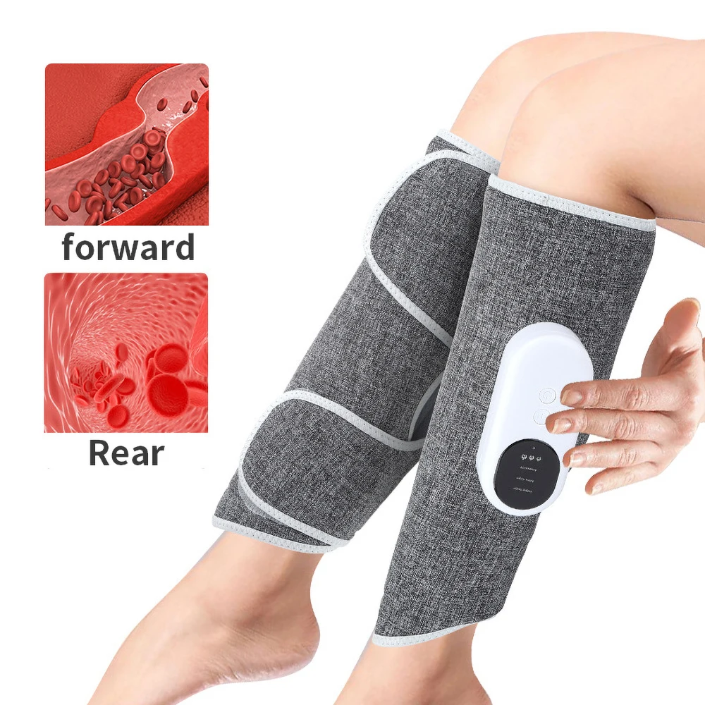 Leg Massager Pair Wireless With Smart Air Compression iKEEPFIT Controlled Heating Calf Massage Electric Relief Muscle Pain Relax