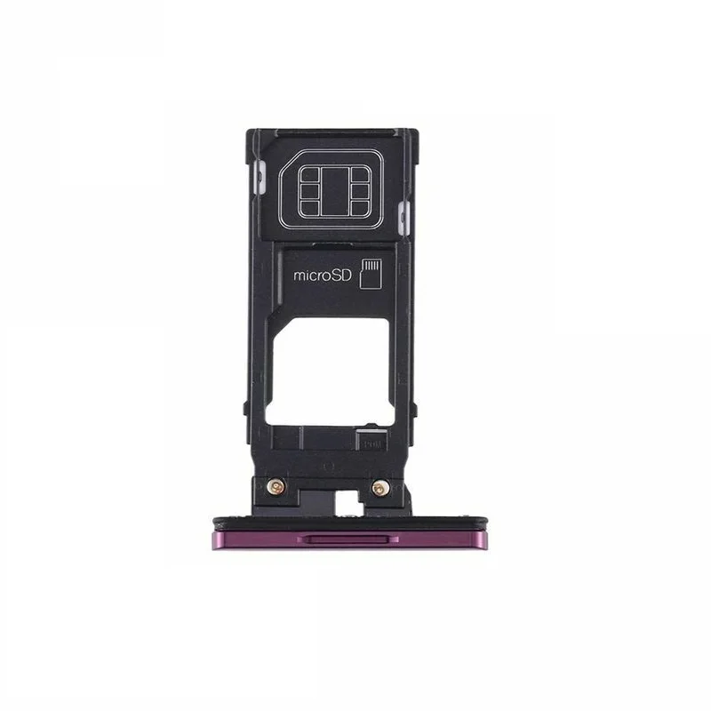 Держатель для SIM-карты Sony Xperia XZ3 H8426 H9436 H9493 серебристый/черный/зеленый/фиолетовый