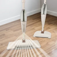 home cleaning tool wooden floor flat mops microfiber pad magic mop 3 in 1 spray mop sweeper broom set multifunction