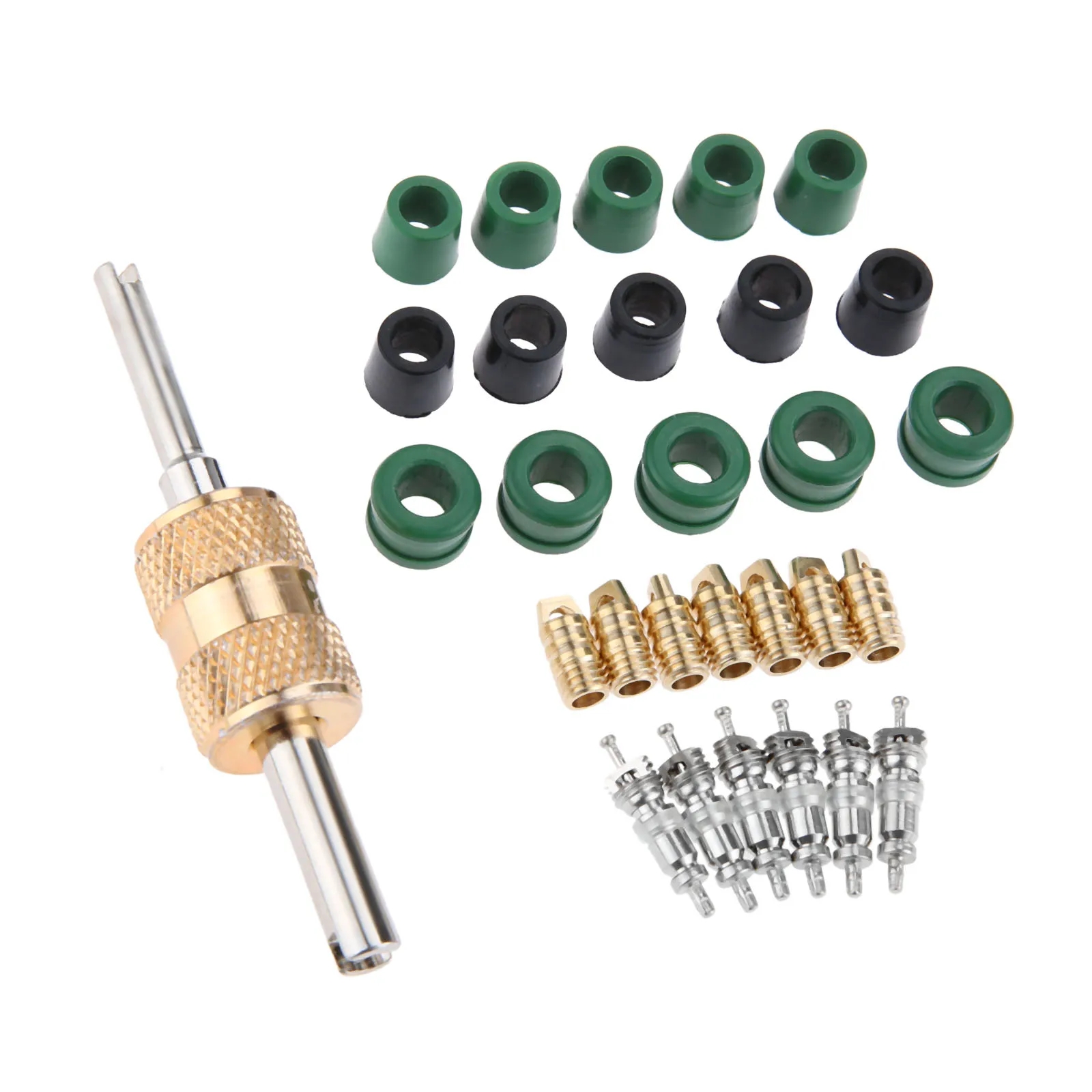 Yetaha 71 шт. комплект аксессуаров для ремонта сердечника клапана кондиционера