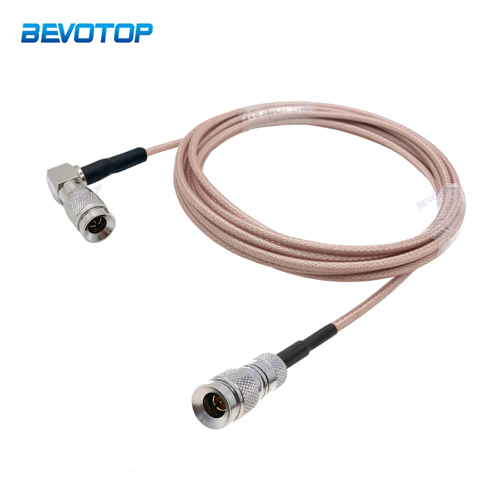 

1PCS DIN 1.0/2.3 CC4 Male Plug to DIN 1.0/2.3 CC4 Male 90 Degree Plug Connector Cable RF 75 Ohm RG179 Pigtail HD SDI Cable