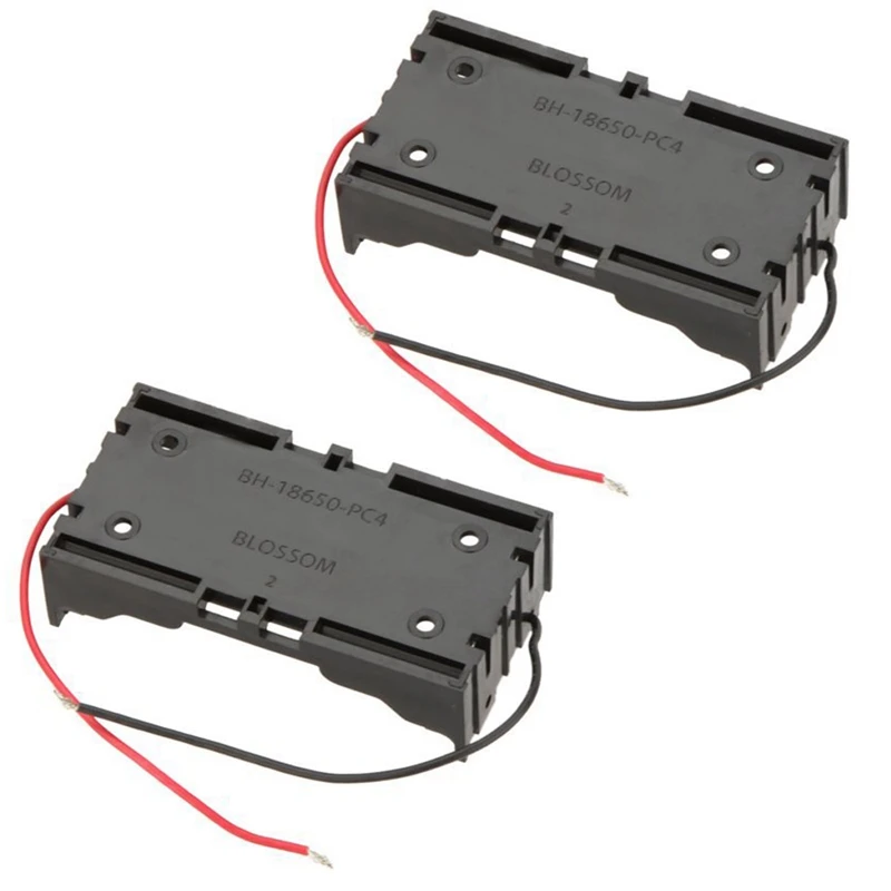 2 шт. чехол для хранения батареи держатель с DC Boost Buck Регулируемый понижающий
