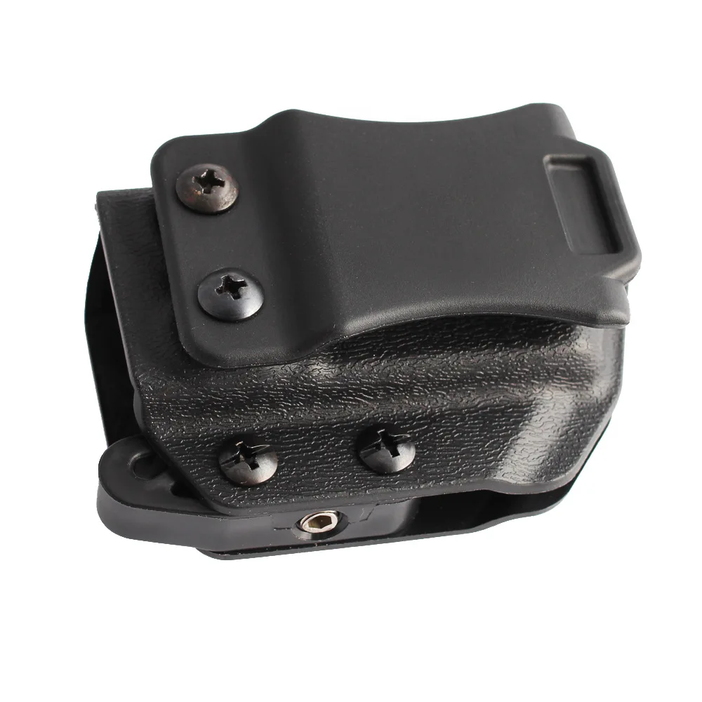 Universal 9mm/.40 Double Stack Mag Carrier Magazine Pouch Holder IWB/OWB Glock CZ S&W H&K Springfield Armory SIG P320 P365 images - 6